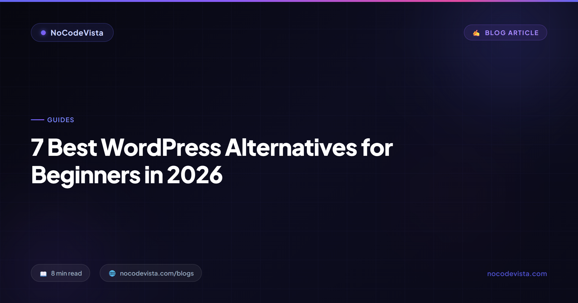 7 Best WordPress Alternatives for Beginners in 2026